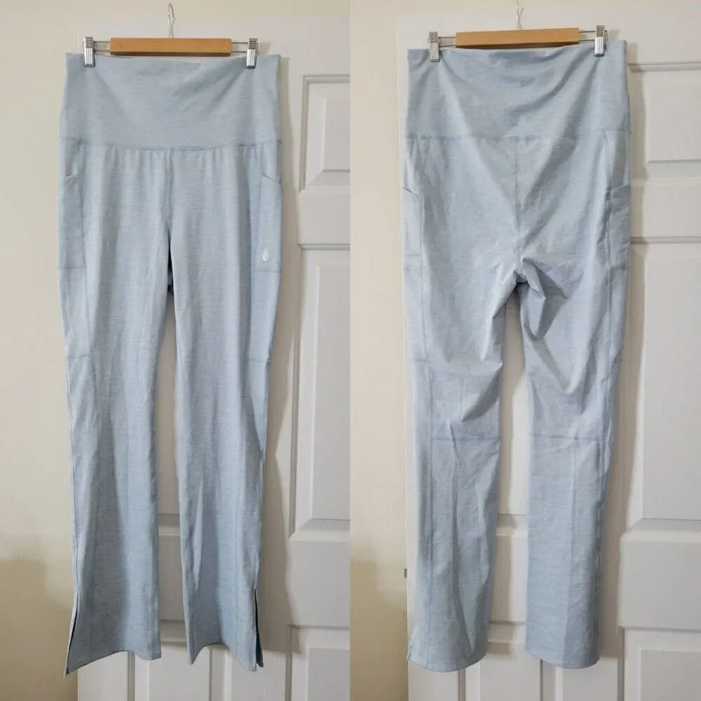 Free People Light Blue Straight End Slit XL